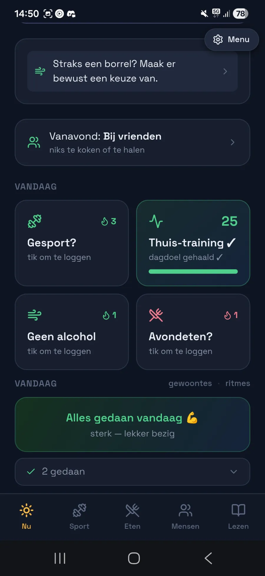 Powerplayer daily overview with smart tips